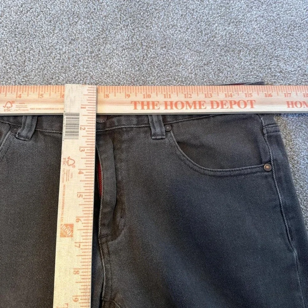 Dark Brown Y2K Grunge Slim Fit Jeans